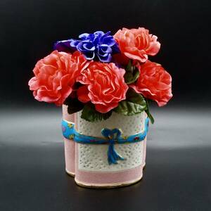 超激レア・アンティーク品☆ミントン（Minton）社 クリスファー・ドレッサー 花器（1873年製）☆Christopher Dresser☆展覧会貸出品