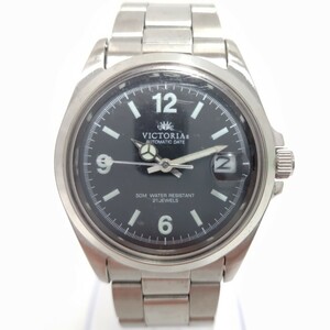 VICTORIAⅡ ヴィクトリア2／automatic date 50m water resistant／21jewels／自動巻／稼働品☆１円～