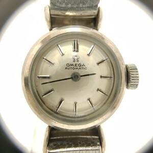 OMEGA オメガ swiss／cal.661／K14WG 14金製ホワイトゴールド 刻印／自動巻き 24石／稼働品☆１円～