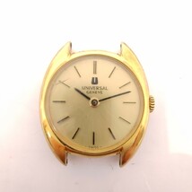 UNIVERSAL GENEVE ユニバーサルジュネーブ 542606-3442772／手巻き／稼働品☆１円～_画像1