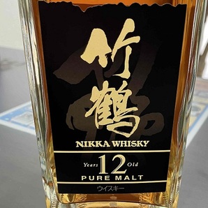 ★【東京都在住者限定発送】ニッカ 竹鶴 12年 ピュアモルト 660ml 40％ 旧角ボトル ★未開栓品★の画像2