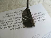 ツアー支給品 テーラーメイド Made for Darren Clarke TM600 Rossa PGA Tour スコッティキャメロン_画像4