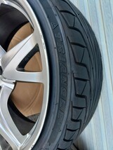 良品 日産 Z34 純正 19インチ 9J +47 10J +30 5H 114.3 & 215/35R19 235/35R19 4本セット Z34等_画像10