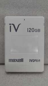 ■マクセル/maxell■ iVDR-S カセットハードディスク【iv】M-VDRS 120GB 動作品①