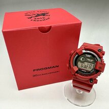 新品 30周年記念復刻モデル CASIO G-SHOCK フロッグマン タフソーラー 腕時計 レッド GW-8230NT-4JR メンズ 福井県質屋の質セブン_画像1