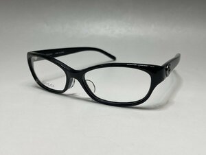 美品 GUCCI メガネフレーム GG-9080J 807 ブラック 52□15‐140 ロゴ ハート 眼鏡 メンズ レディース 福井県質屋の質セブン 402