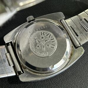 ラドー RADO 腕時計 2点セット/ラドー RISING STAR/ラドー MANHATTAN/ジャンク品の画像5