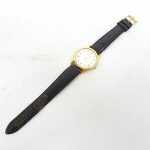 ♪tykh 1266-5 201 稼働品 ETERNA エテルナ 2100.22 ホワイト文字盤 腕時計 スイス製 クォーツ式の画像4
