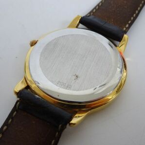 ♪tykh 1266-5 201 稼働品 ETERNA エテルナ 2100.22 ホワイト文字盤 腕時計 スイス製 クォーツ式の画像3