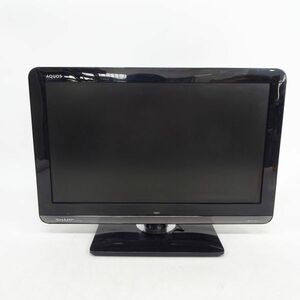 tyhd 1278-312 SHARP AQUOS LC-19K3 液晶テレビ 19型 シャープ アクオス 地デジ 動作未確認