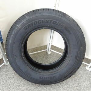 tykh 1290-6 224 中古 BRIDGESTONE ブリヂストン V600 158/80R14 102/100N LT タイヤ 14インチ 1本のみ 現状品