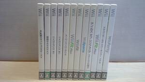 [C5256-39] ゲームソフト Nintendo Wii 12枚セットスーパ