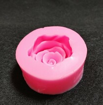 シリコンモールド　薔薇　シリコン型　キャンドル　キャンドル型　キャンドルモールド　ばら　バラ　花　モールド　型　立体　韓国　道具_画像5