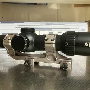 実物Atibal xp8 1-8×24 SFP 実銃用ショートスコープ ガイズリーマウント(レプ)付 ガスブロ トレポン PTW GBB の画像2