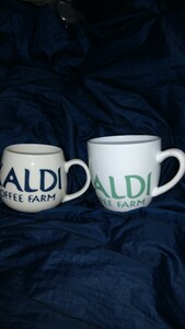 KALDI カルディ コーヒー カップ マグカップ 2個 新品未使用 送料込み