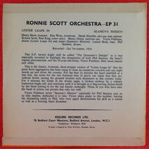 送料無料★神洗浄【国宝級レア★英国ESQUIRE7インチEP★奇跡の極美品★UK完オリ】★RONNIE SCOTT+VICTOR FELDMAN+PHIL SEAMAN★ア-トカバ-_画像2