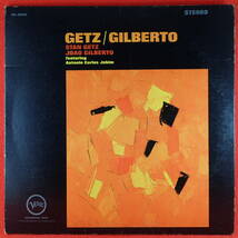 千円開始★神洗浄【超メガレア★希少プロモ+両溝★USオリジナル VERVE T字】★STAN GETZ & JOAO GILBERTO/ Getz/Gilberto★Astrud Gilberto_画像1