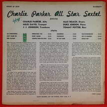 千円開始★神洗浄【超メガレア★US完オリ★ROOST★MONO★初回艶ラベル★両溝】★CHARLIE PARKER/ALL STAR SEXTET★若き日のMILES DAVIS名演_画像2