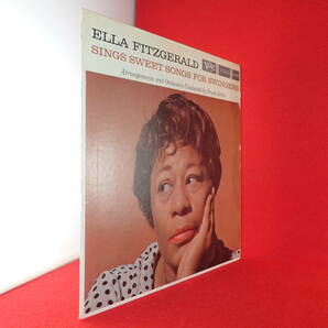 千円開始★神洗浄【ギガレア★奇跡の美盤★US完オリ★VERVE MONO T字 溝】★ELLA FITZGERALD/Sings Sweet Songs For Swingers★Frank DeVolの画像3