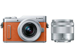  新品保証☆パナソニック/Panasonic LUMIX DC-GF10WA-Dミラーレス一眼カメラ ルミックス ダブルズームキット オレンジ LUMIX GF10