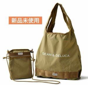 DEAN＆DELUCA サコッシュ　トートバッグ　折畳　エコバッグ　ベージュ