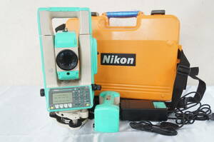 Nikon ニコン GF-402N トータルステーション 測量機器 バッテリー 充電器付き 0604041011