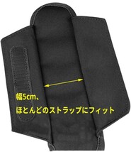 JETEDC 3.8cm ユニバーサル交換用ラップトップショルダーストラップラゲッジダッフルバッグストラップ調節可能な快適なベルト (深いカーキ)_画像4