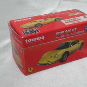 【玩具】 トミカ Tomica フェラーリ Ferrari 13 ◇ DINO 246 GT ◇ ディーノ 246GT トミカプレミアム発売記念仕様 ミニカー 1/61 保管品の画像8