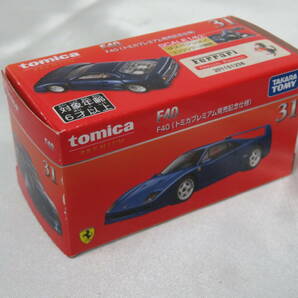 【玩具】 トミカ Tomica フェラーリ Ferrari 31 ◇ F40 ◇ トミカプレミアム発売記念仕様 ミニカー 1/62 保管品 TAKARA TOMYの画像8