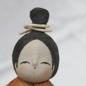 【インテリア】 矢羽多 英子 立雛 雛人形 お内裏様 お雛様 陶器人形 ひなまつり 和風 日本人形 飾り 置物 装飾品 共箱付の画像5