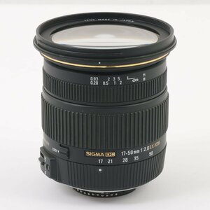 1円～ SIGMA シグマ レンズ 17-50mm F2.8 EX DC OS HSM ニコン用　【動作未確認品】