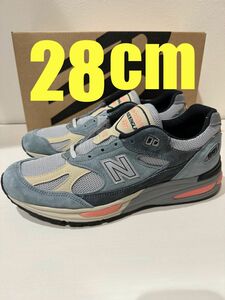 newbalance ニューバランス 991V2 "ブルーシルバー" 28cm