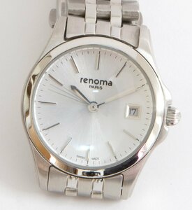 renoma Renoma lady's wristwatch SS quartz letter pack post service plus free shipping 