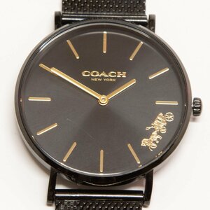 中古　COACH クォーツ式腕時計 メンズ SS CA.120.7.34.1712 レターパック送料無料