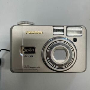 03rc PENTAX ペンタックス Optio 330GS コンパクト デジタルカメラ 単三電池使用品 デジカメ