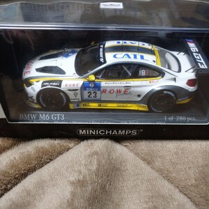 1/43 ミニチャンプス MINICHAMPS BMW M6 ROWE Racing 24h Nurburgring 2016 #23