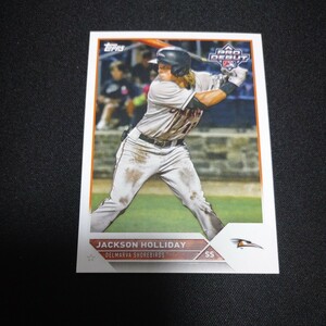  2023 Topps Pro Debut Jackson Holliday