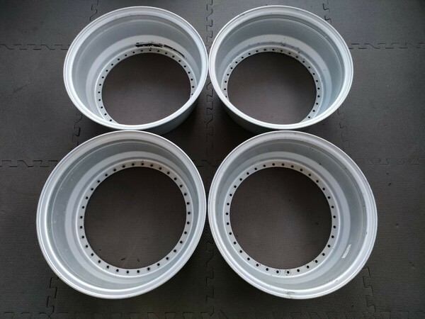 BBS 16inch 5.5J 純正 インナーバレル 4枚 カスタム軽、コンパクトカー リバレル等に BBS RS 5.5×16 inner barrels for sale