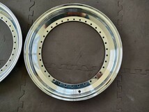 BBS 16inch 1.5J 純正アウターリップ 2枚 1.5×16 BBS RS outer lips for sale リバレル等に_画像2