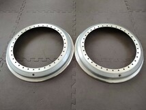 BBS 16inch 1.5J 純正アウターリップ 2枚 1.5×16 BBS RS outer lips for sale リバレル等に_画像10