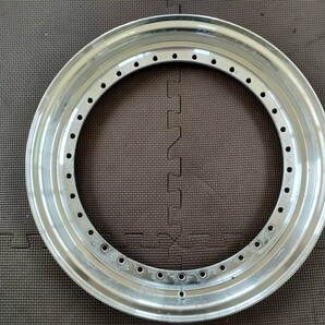 難有り BBS 16inch 純正 アウターリップ 0.5J 8枚 BBS RS 0.5×16 outer lips for saleの画像8