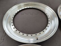 BBS 17inch 0.5J 2枚 1.0J 2枚 純正 アウターリップ BBS RS 0.5×17 1.0×17 outer lips for sale_画像9