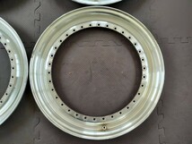 BBS 17inch 0.5J 2枚 1.0J 2枚 純正 アウターリップ BBS RS 0.5×17 1.0×17 outer lips for sale_画像2