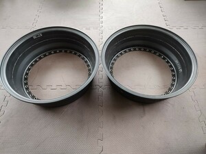 BBS RS用 16inch 5.0J インナーバレル 2枚 カスタム軽 コンパクトカー リバレル等に BBS RS 5.0×16 inner barrels for sale 