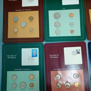 0401K2 「Coin Sets of All Nations」シリーズ おまとめ30枚 ジンバブエ パキスタン ブラジル など ※追加画像有り・ケース入りの画像3