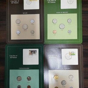 0401B50 「Coin Sets of All Nations」シリーズ バルバドス クック諸島 ペルー など おまとめ30枚 ケース入り ※追加画像有りの画像4