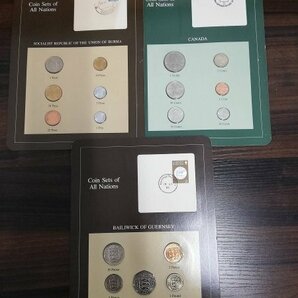 0401B46 「Coin Sets of All Nations」シリーズ スリランカ ブルネイ 香港 デンマーク など おまとめ17枚 ※追加画像有りの画像4