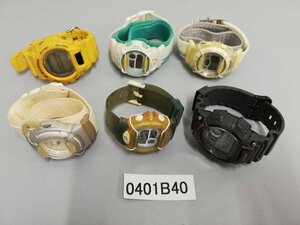 0401B40　腕時計　ジャンク品　おまとめ　CASIOカシオ　G-SHOCK　Baby-G　など　※追加画像有り