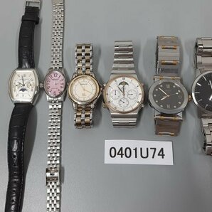 0401U74 時計 腕時計 ジャンク品 おまとめ SEIKO バーバリー MOVADO など 刻印ありの画像1