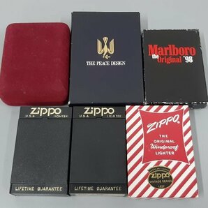 0401U93 喫煙具 ライター おまとめ Zippo ジッポ ＊着火未確認現状お渡し ケース付きの画像3